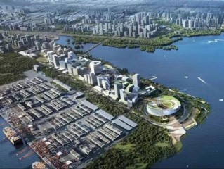 騰訊新總部“企鵝島”一期年底完工：4座螺旋攀升的塔樓組成，形似一臺高速運轉的引擎